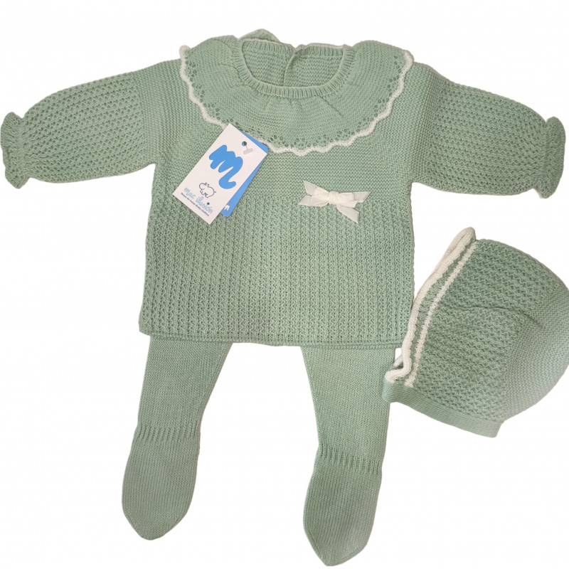 Conjunto primera puesta Mac Ilusión color Ambrosia