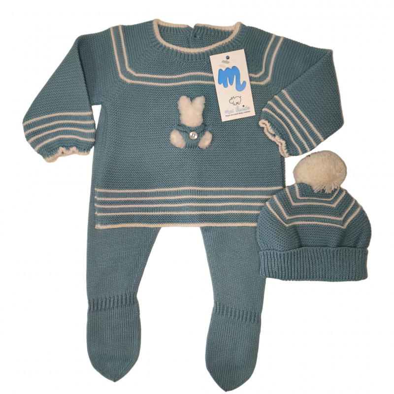 Conjunto primera puesta Mac Ilusión color Musgo