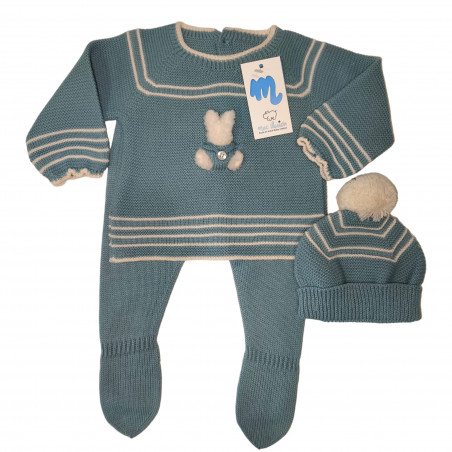 Conjunto primera puesta Mac Ilusión color Musgo