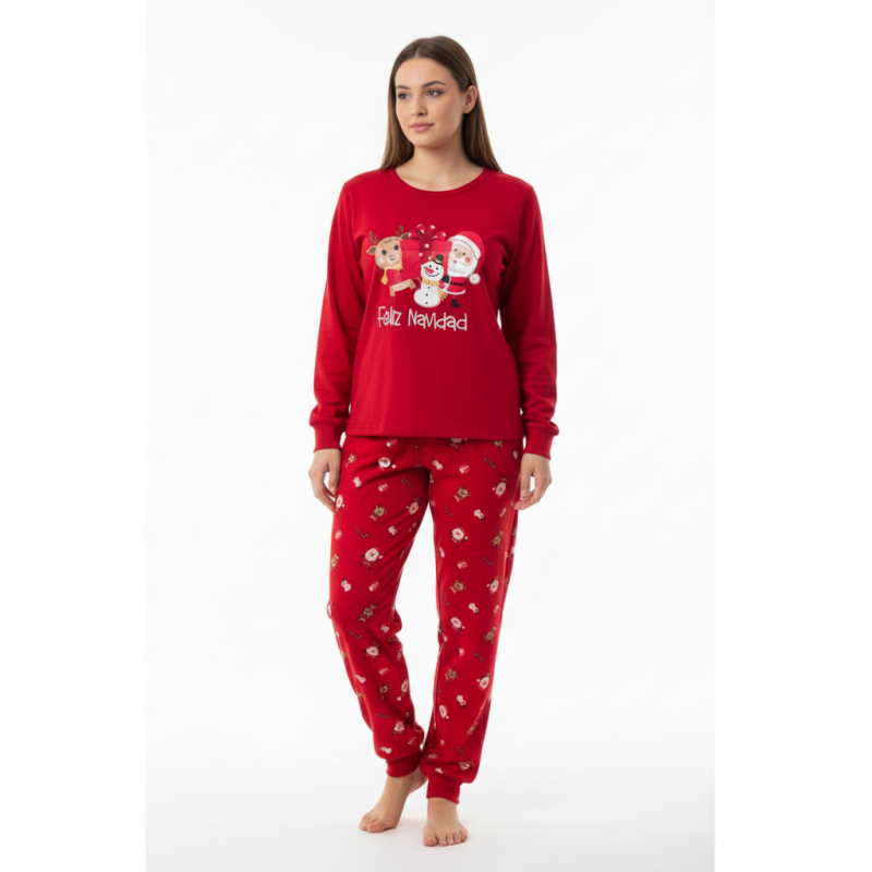 Pijama navidad señora