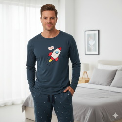 Pijama cohete caballero