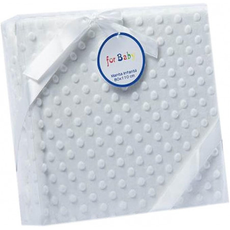 Manta bebés Burbuja bordada nombre