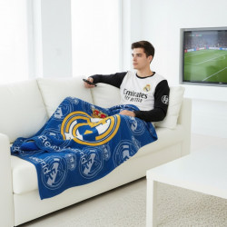 Manta coralina Real Madrid 100 x 150 cm