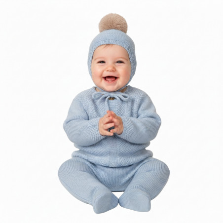 Conjunto primera puesta Mac Ilusión color Nube