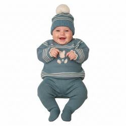 Conjunto primera puesta Mac Ilusión color Musgo