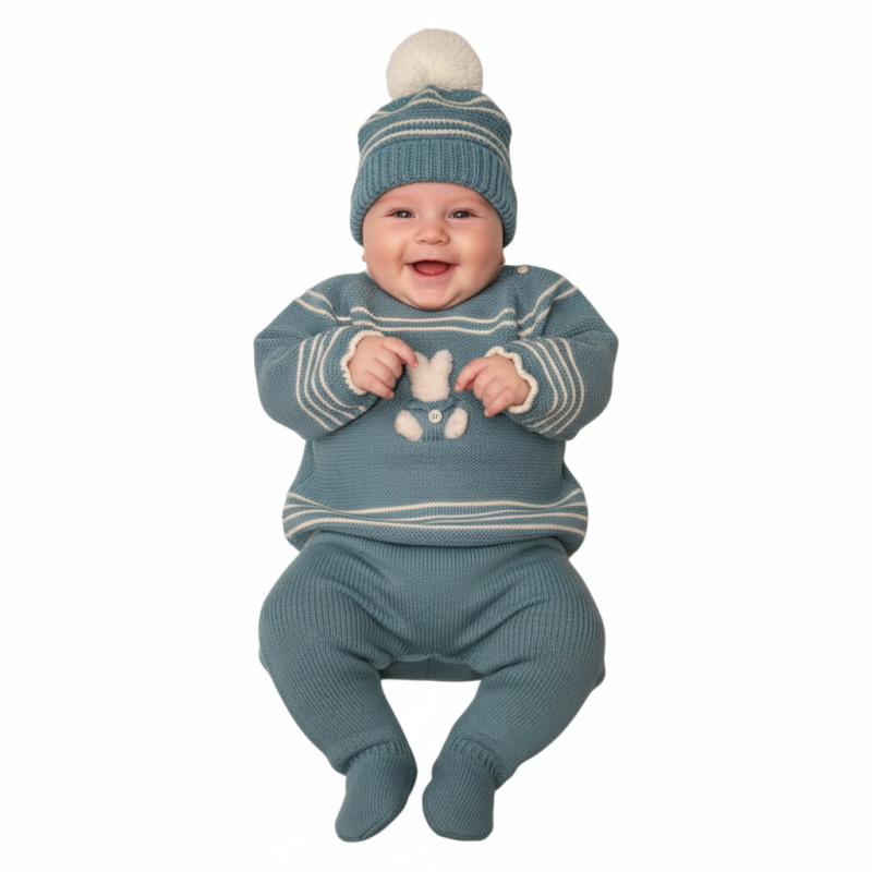 Conjunto primera puesta Mac Ilusión color Musgo