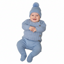 Conjunto primera puesta Mac Ilusión color Cielo