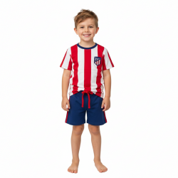 pijama Atlético de Madrid niño manga corta