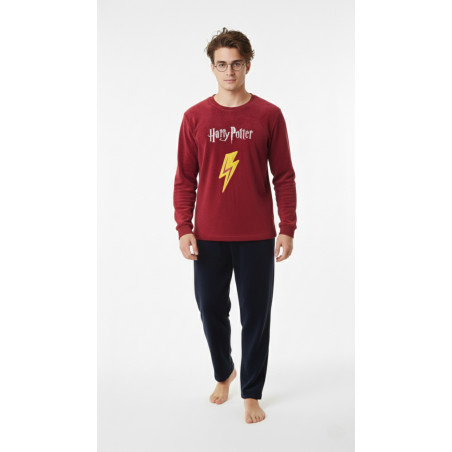 copia de pijama coralina Harry Potter granate