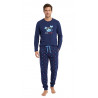 pijama salao caballero marino