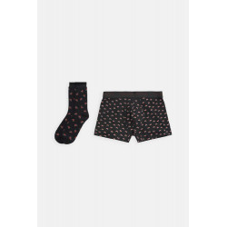 Pack bóxer y calcetín estampado BICICLETAS