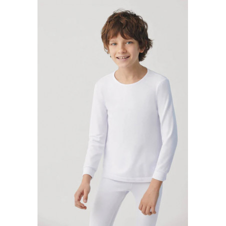 Camiseta térmica infantil manga larga