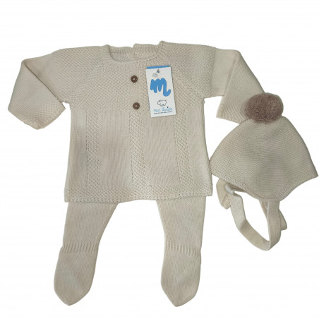 Conjunto primera puesta Mac Ilusión color Natural